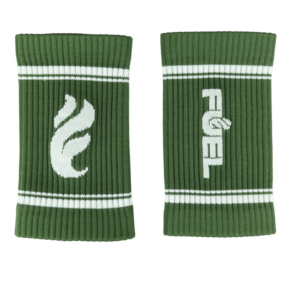 Munhequeira Canelada - Dark Green