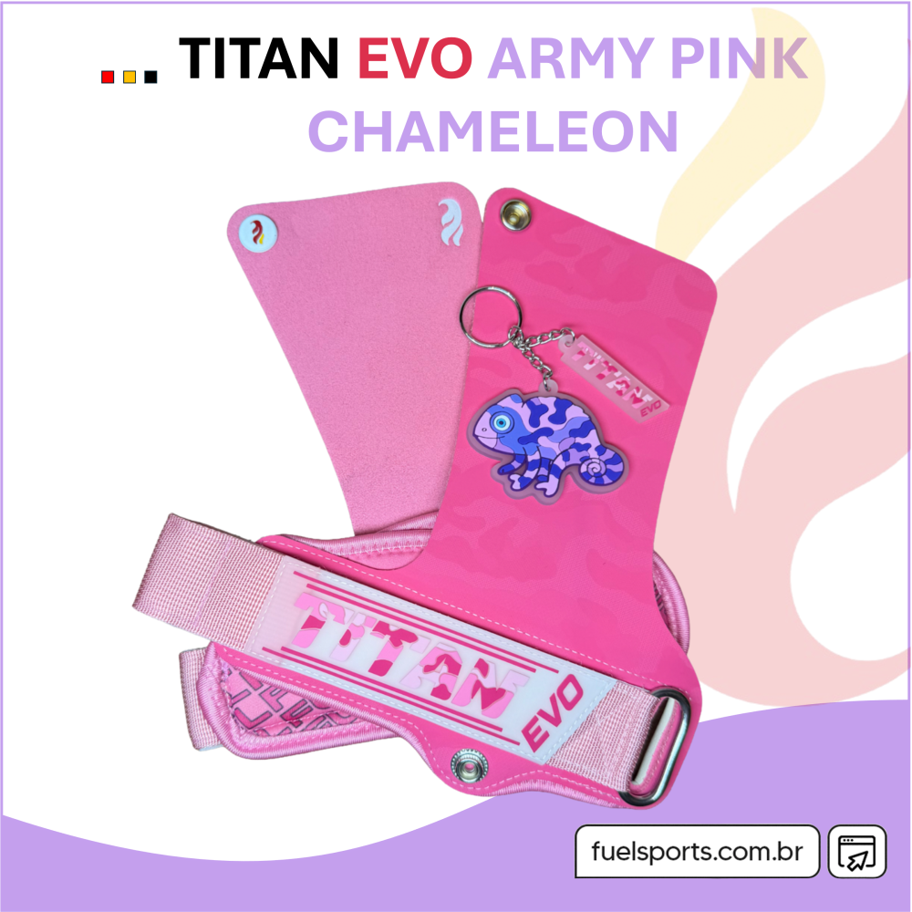  Titan Evo Army Pink Chameleon - LOTE LIMITADO